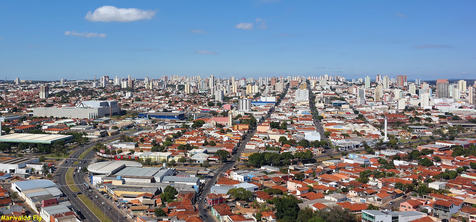 Vista da cidade de Bauru